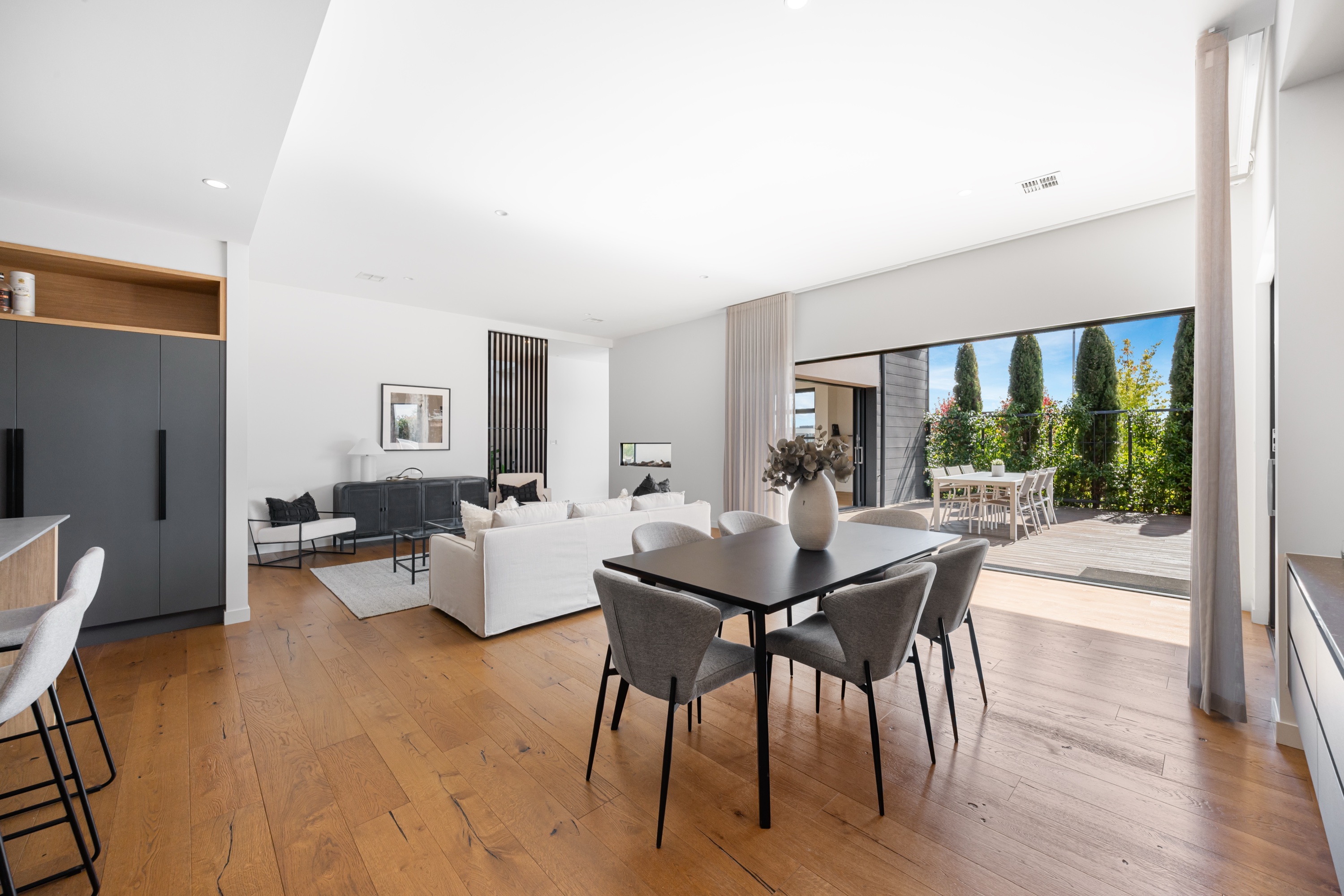 Real estate photography — modern home exterior, Denman Prospect Canberra
